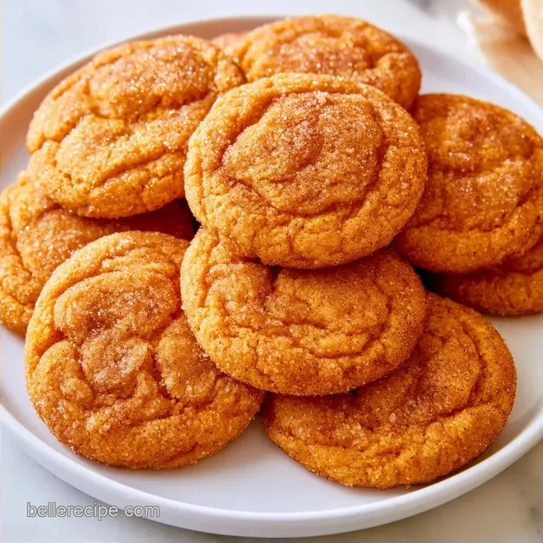 Chewy Gluten Free Pumpkin Snickerdoodles