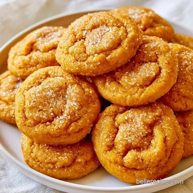 Gluten-Free Pumpkin Sugar Cookies with Almond Flour
