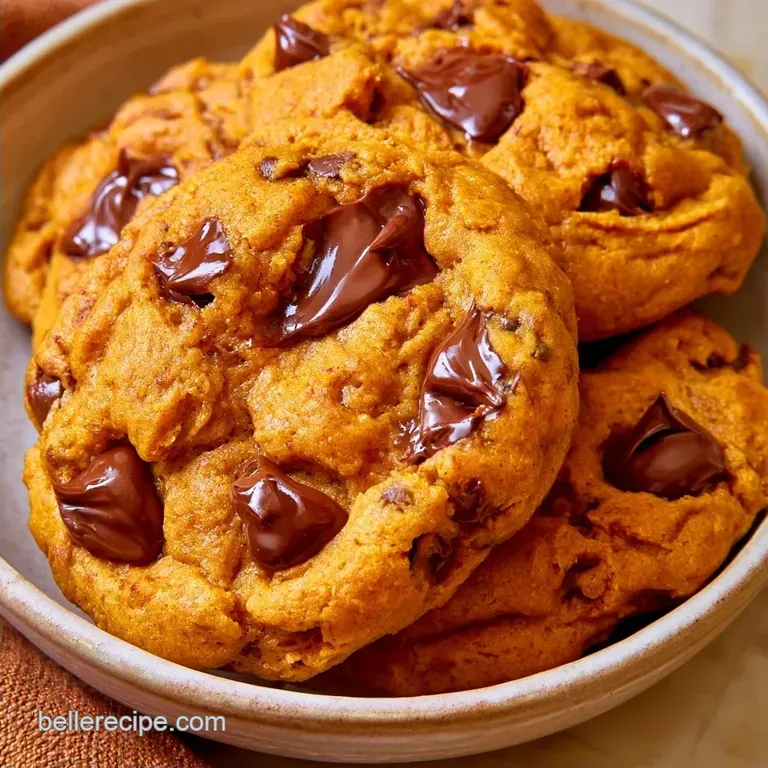 GlutenFree Pumpkin Chocolate Chip Cookies with Almond Flour