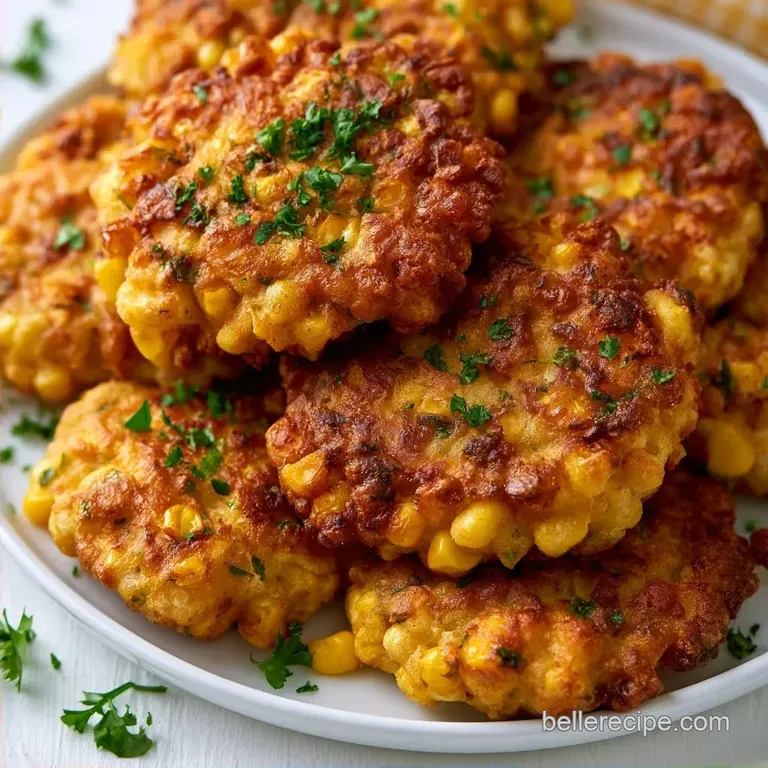 Crispy Golden Corn Fritters