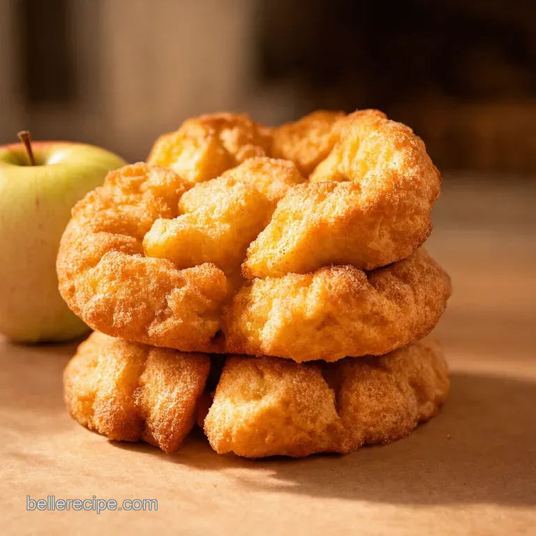 Golden Harvest Apple Fritters presentation
