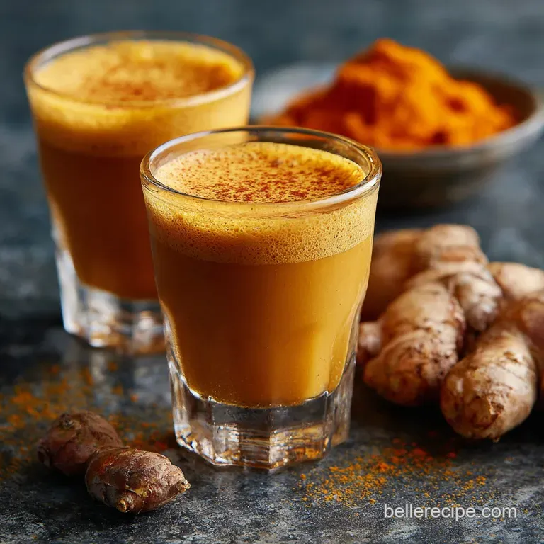 Immunity Shots: The Golden Hour Ginger-Turmeric Recipe