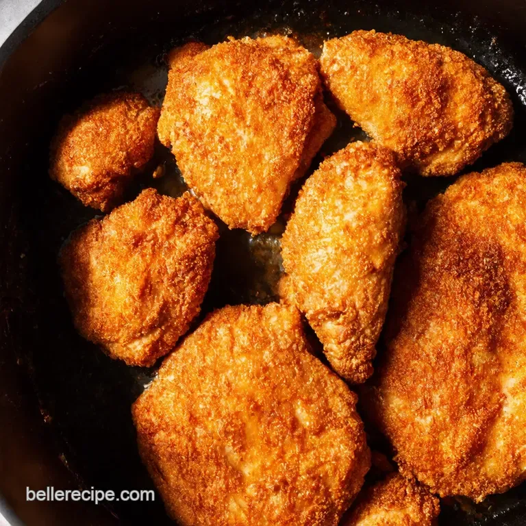 Golden PanFried Chicken Crispy Comfort Kitchen Simplicity