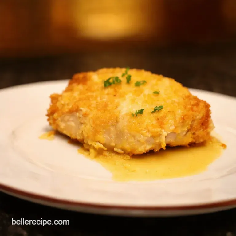 Golden Parmesan Crusted Chicken An ItalianAmerican Classic presentation