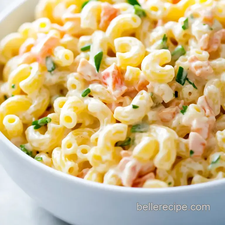 Grandma s Classic Macaroni Salad (But Better!) presentation