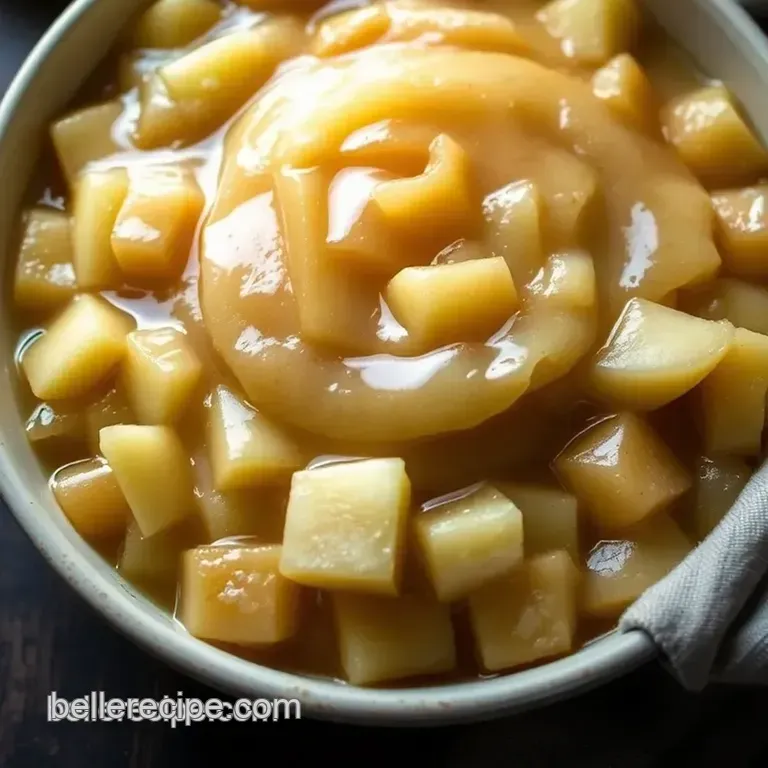 Grandma s Hug-In-A-Bowl Apple Sauce presentation