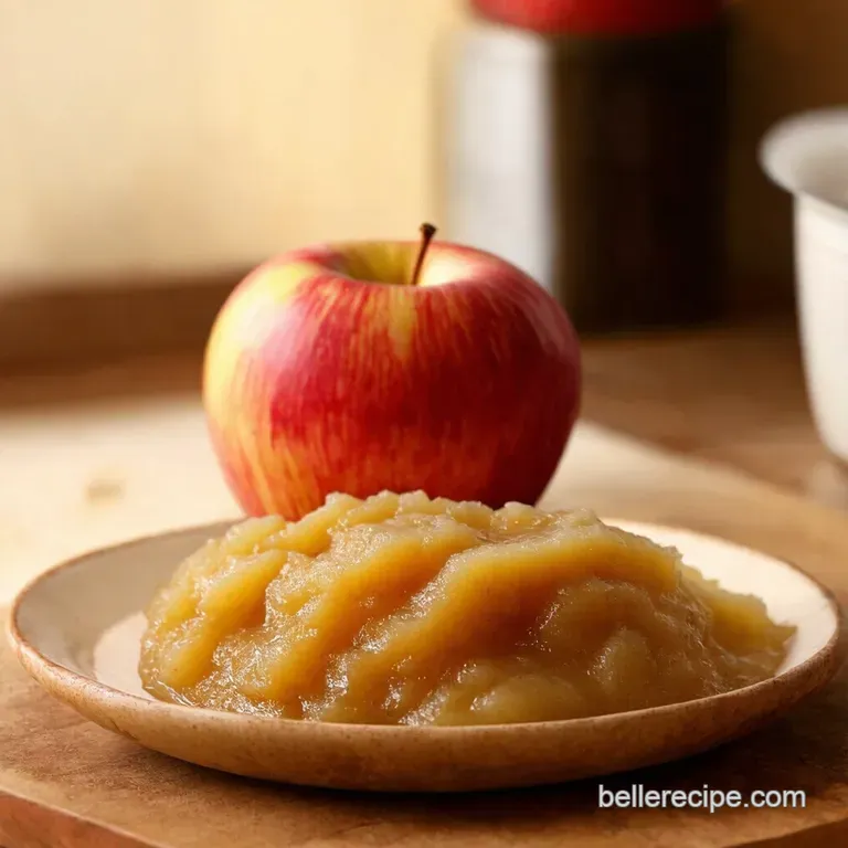 Grandmas Classic Homemade Applesauce Simple Delicious presentation