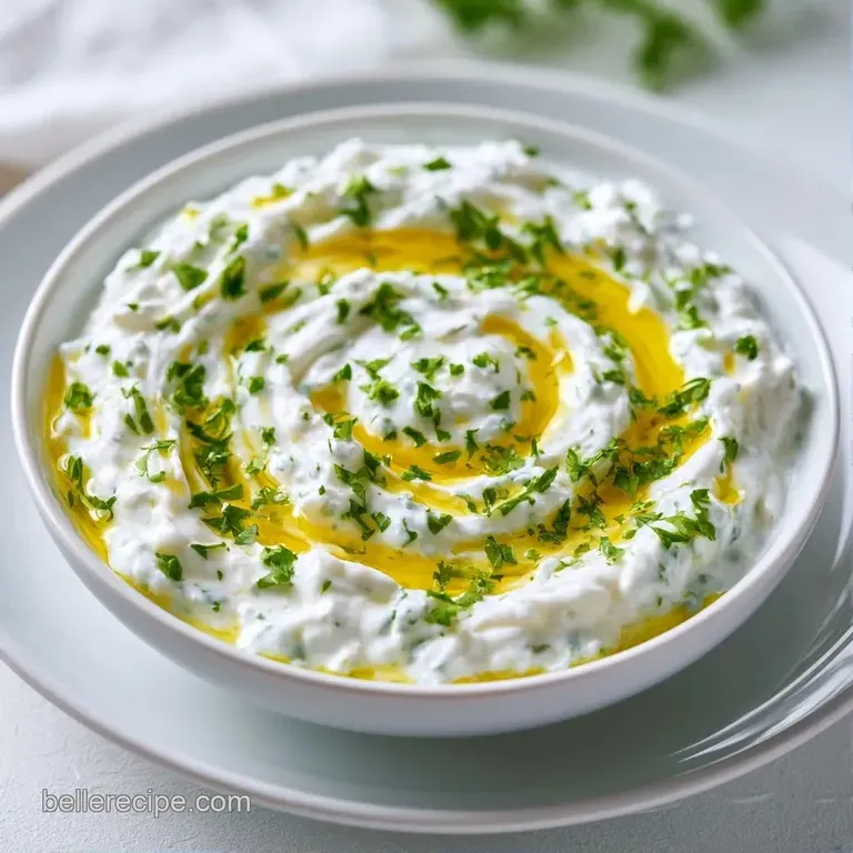 A white bowl of herbed cream dip surrounded by crisp orange carrot sticks and sliced green cucumbers on a slate.