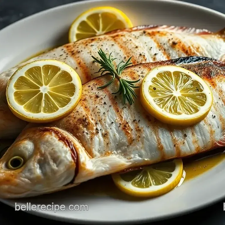 Grilled Branzino with Lemon and Herbs