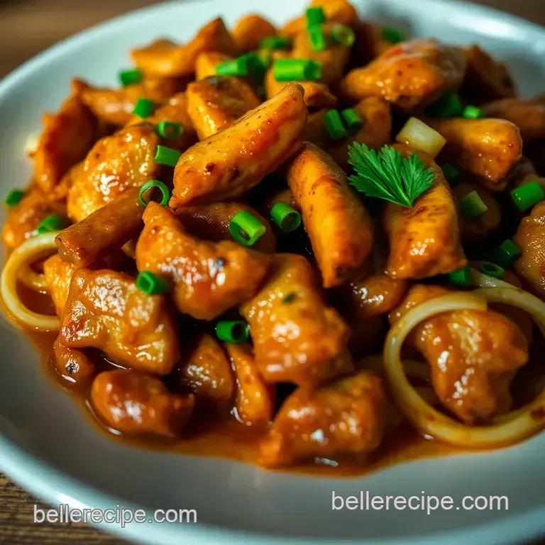 Grilled Thai Chicken Satay with Peanut Sauce presentation