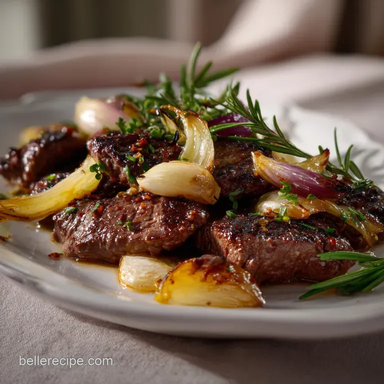 Ground Elk Recipe with Garlic and Onions