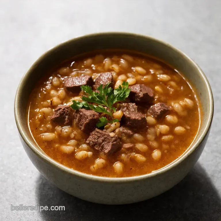 Hearty Beef and Barley Soup A Taste of Home