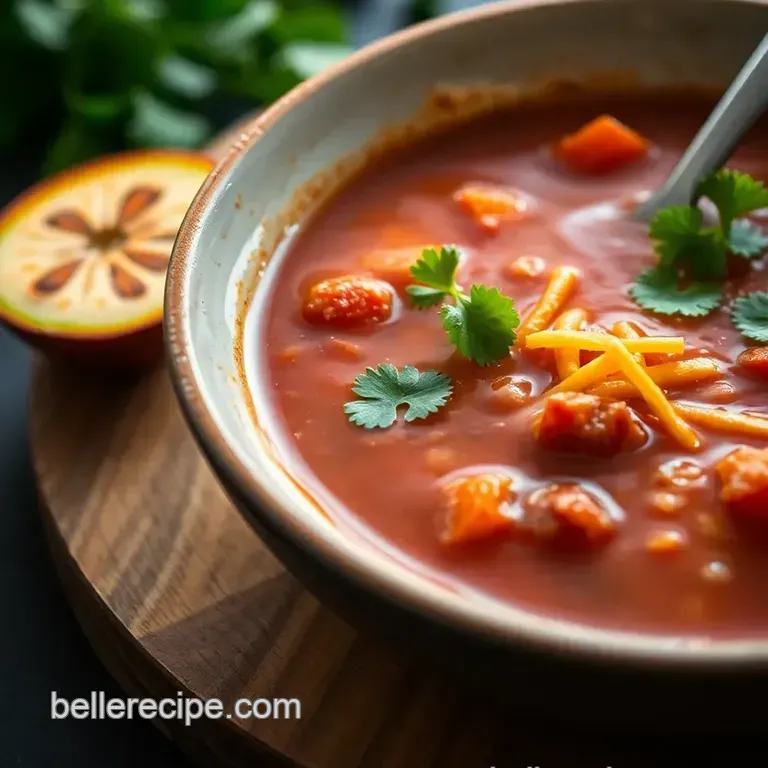 Hearty Chicken Tortilla Soup: From Our Kitchen to Yours presentation