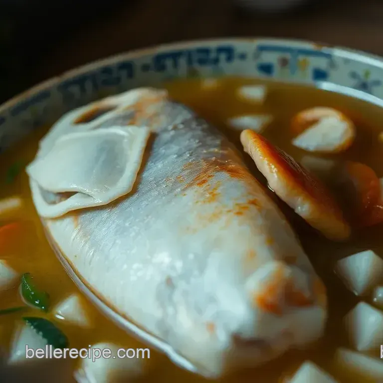 Hearty Fish Head Soup: A Comforting Taste of the Sea