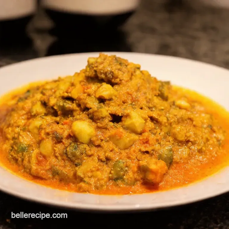 Hearty Hungarian Goulash A Flavorful Family Feast presentation