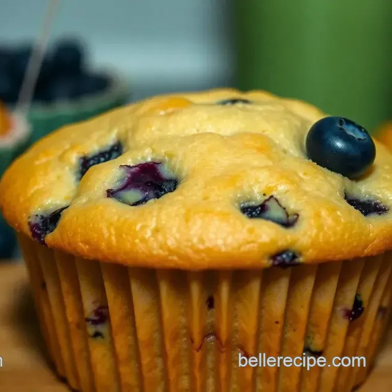 Heavenly Blueberry Muffins: A Fluffy Treat to Brighten Your Morning