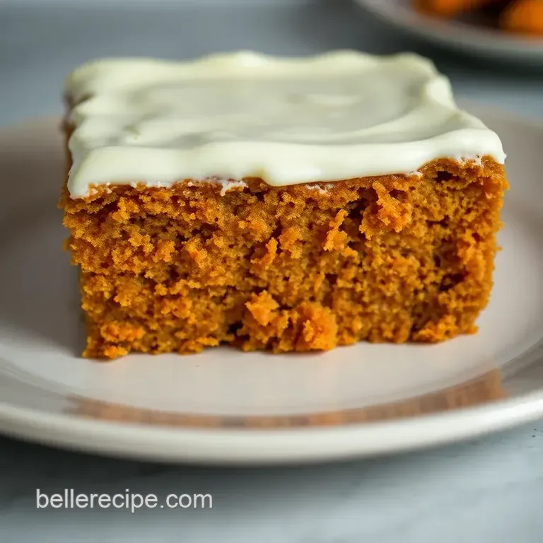 Heavenly Carrot Cake Bars with Cream Cheese Frosting presentation