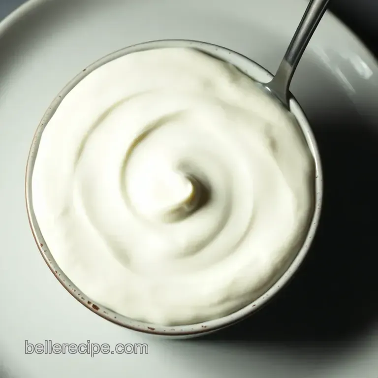 Heavenly Homemade Crème Fraîche presentation