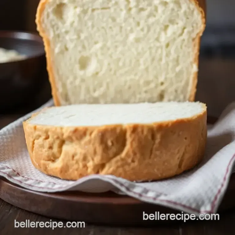 Heavenly Homemade White Bread presentation