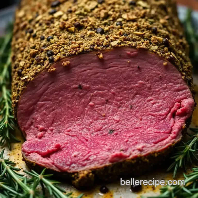 Herb-Crusted Tenderloin Roast: a Showstopper for Any Occasion presentation
