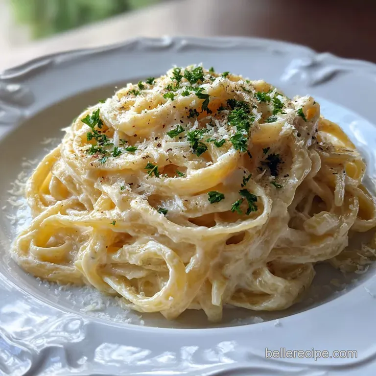 Alfredo Sauce: Silky and Creamy