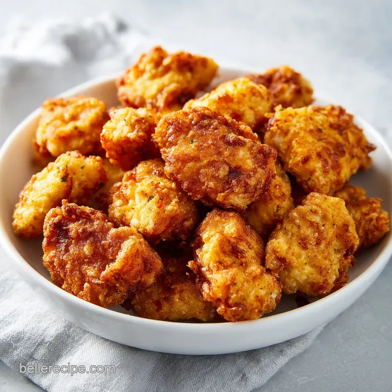 Copycat Chick Fil A Nuggets: Golden and Tender