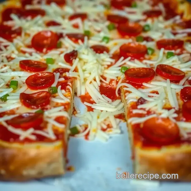 Homemade French Bread Pizza: a Fun Twist on Classic Pizza presentation