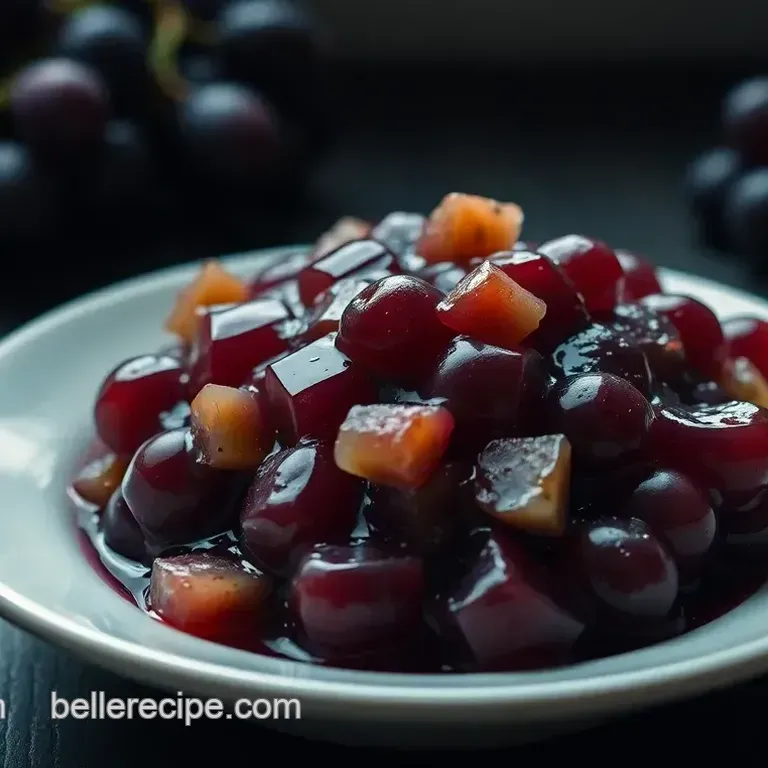 Homemade Grape Jam: Sweet Simplicity in a Jar