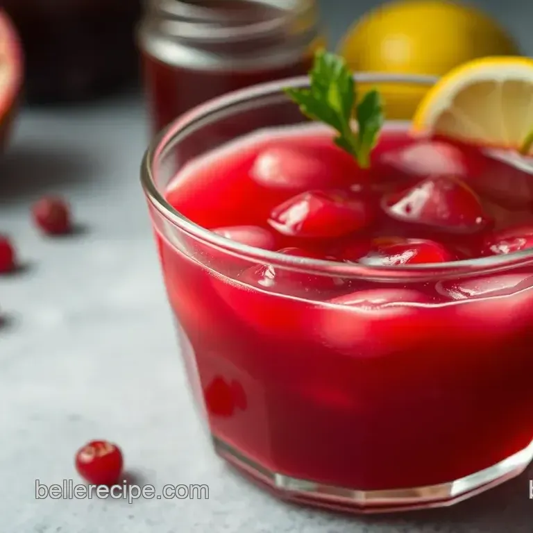 Homemade Grenadine: The Sweet and Tart Elixir
