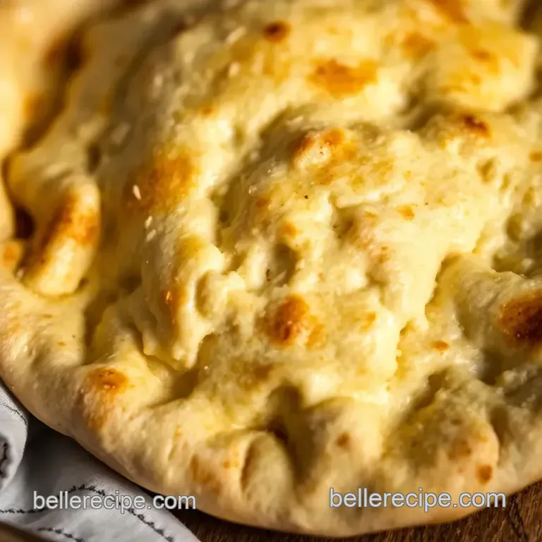 Homemade Pita Bread presentation