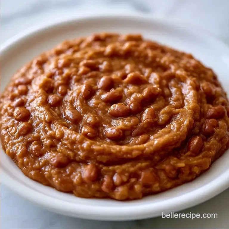 Refried Beans: Authentic Texture and Flavor