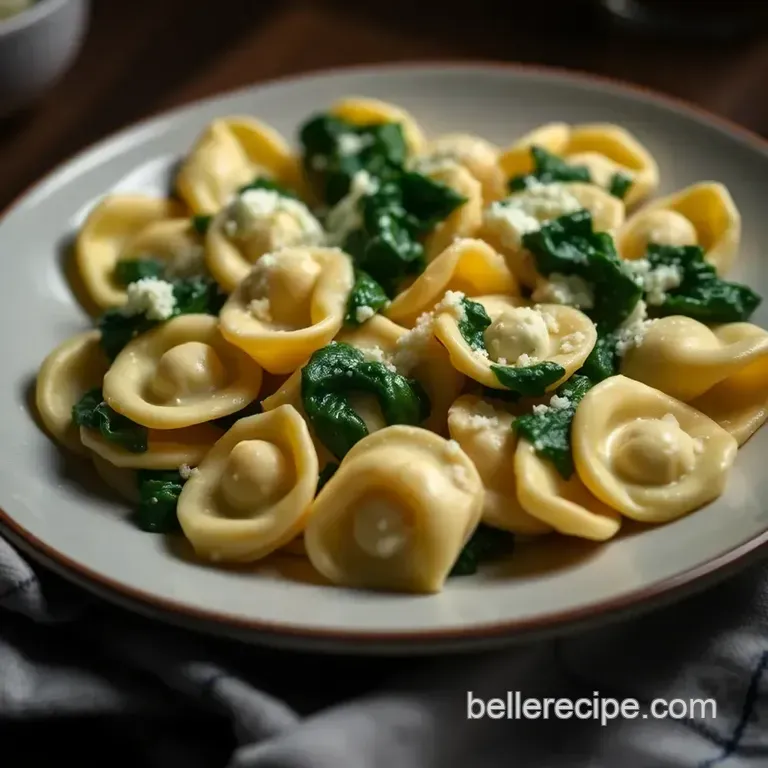 Homemade Spinach and Ricotta Tortellini: a Little Taste of Italy presentation