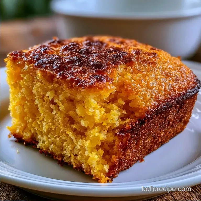 Old Fashioned Sweet Corn Bread
