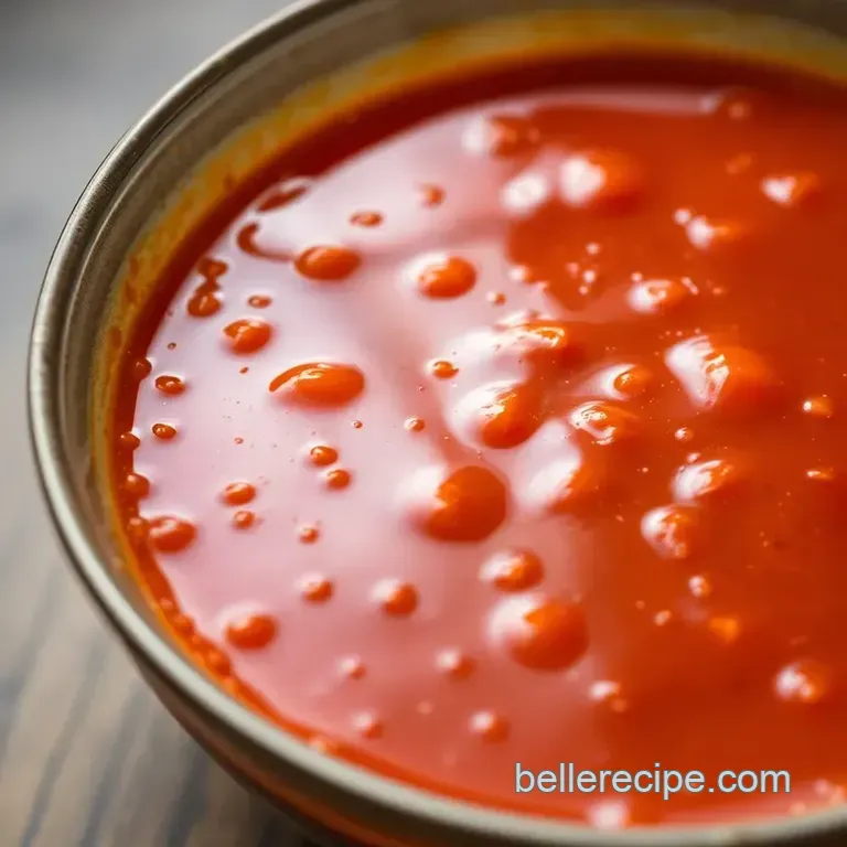 Homemade Thai Sweet Chili Sauce: a Sweet and Spicy Condiment presentation