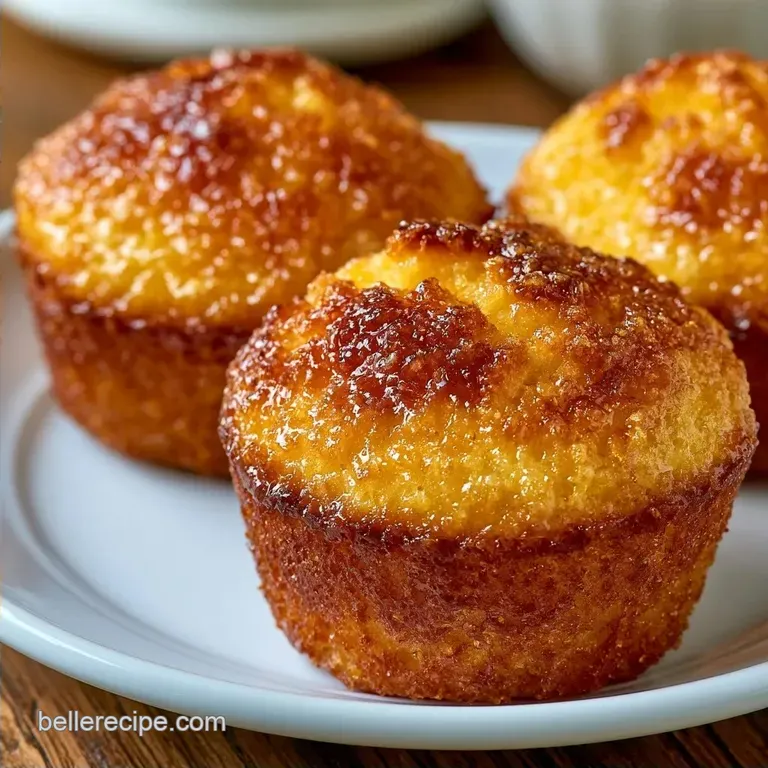 Golden Honey Cornbread Muffins in 25 Minutes