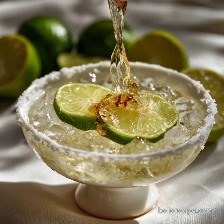Italian Margarita: the Dolce Vita Twist presentation