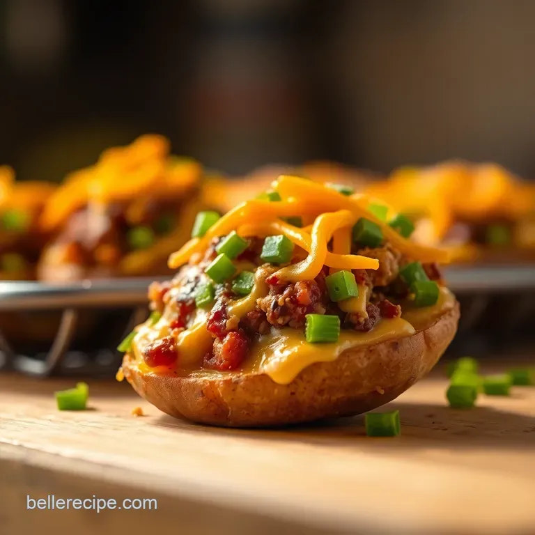 Kickoff Queso Loaded Sweet Potato Rounds