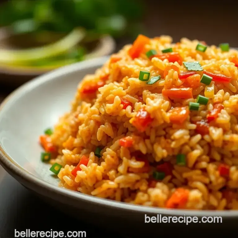 Kimchi Fried Rice: Seoul Food at Home presentation