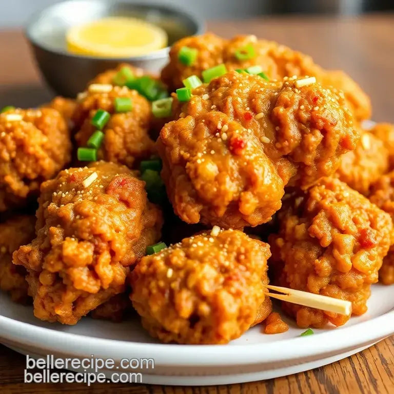 Korean Fried Chicken (KFC - the real KFC!) presentation
