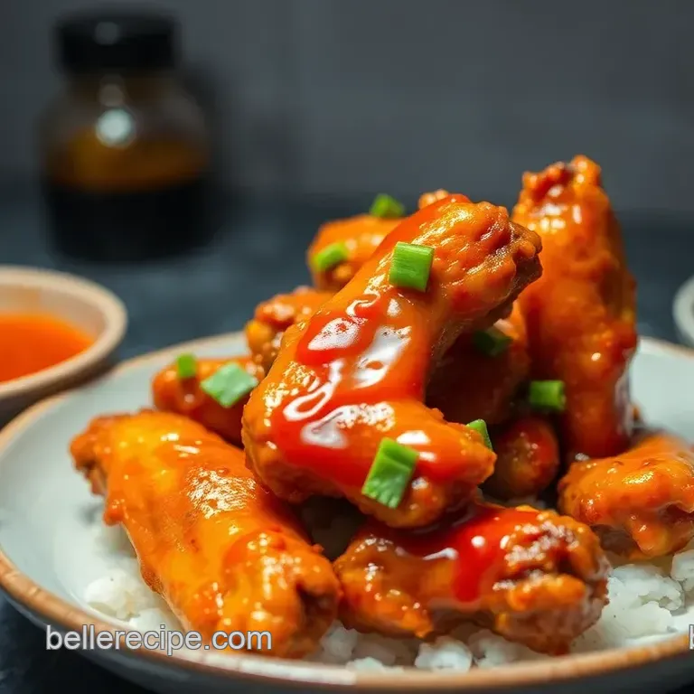 Korean Spicy Chicken Wings Inspired by Wingstop
