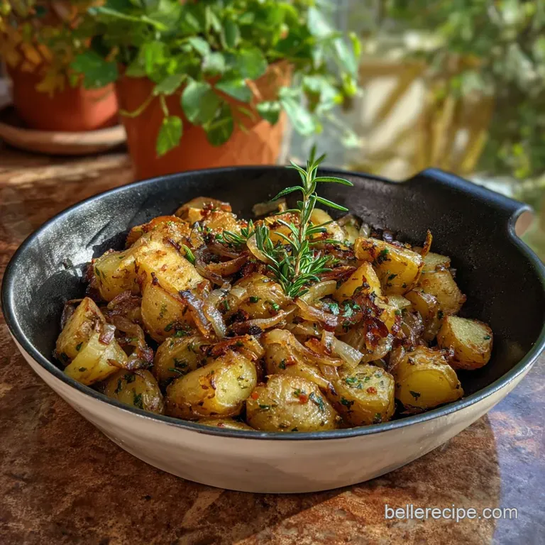 Leftover Corned Meat Recipe with Potatoes: Crispy Potatoes