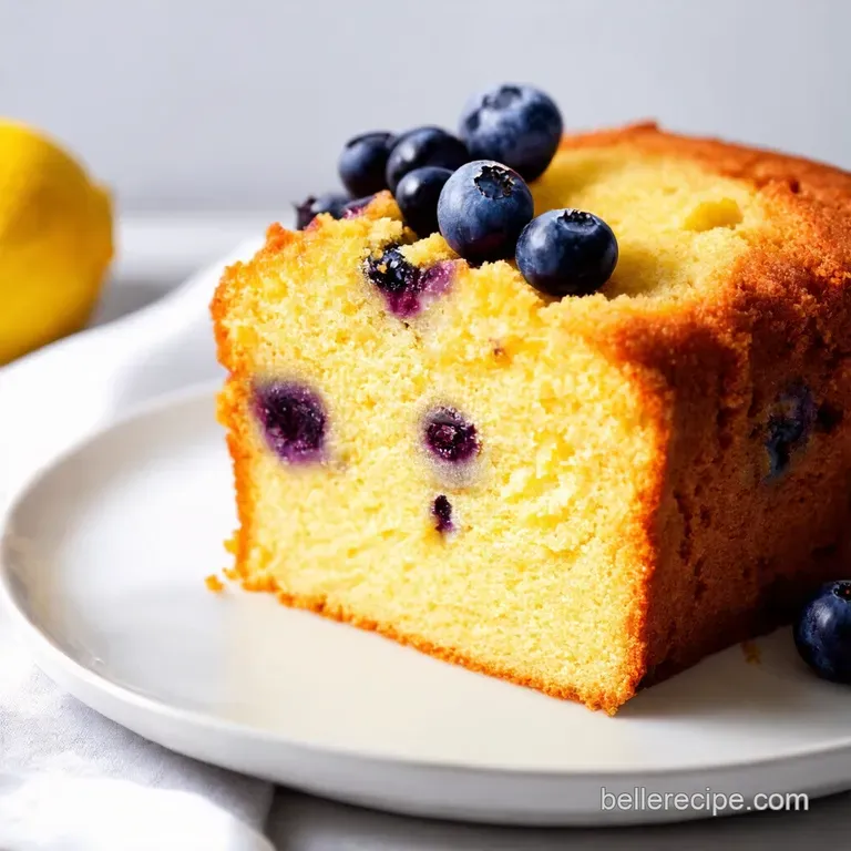 Lemon Blueberry Bliss The Ultimate Pound Cake