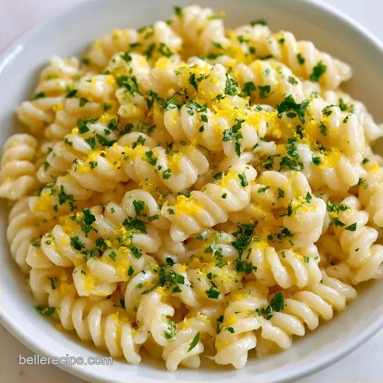 Lemon Herb Pasta Salad with Fresh Zest