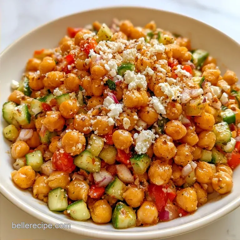 Zesty Lemony Chickpea Salad
