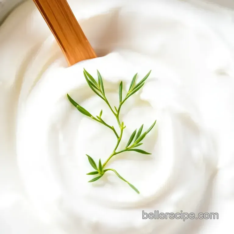 Creamy DIY Sour Cream in 24 Hours presentation