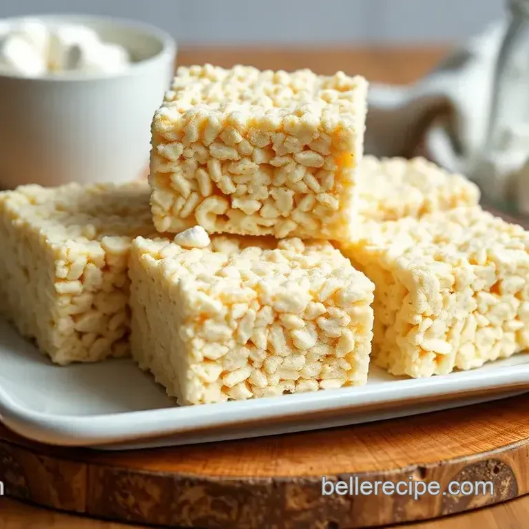 S mores-Inspired Marshmallow Rice Krispie Treats