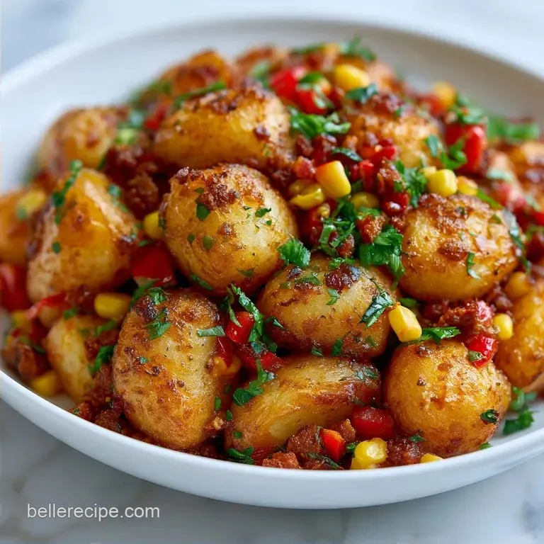 Mexican Chorizo Hash: Crispy and Savory