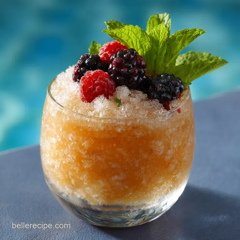 Miami Vice Cocktail: the Ultimate Tropical Showstopper presentation