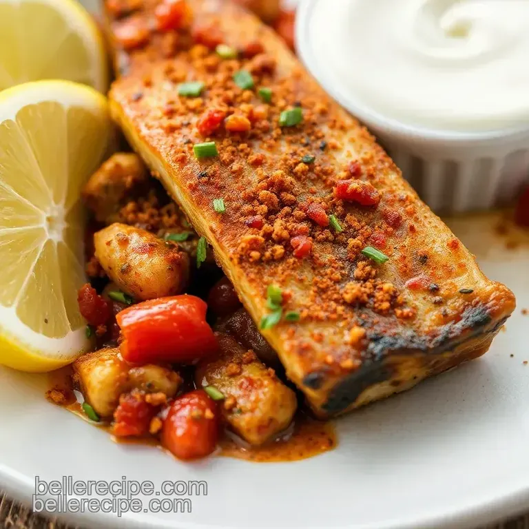Mix Spicy Hillybilly Fish Seasoning Delight presentation