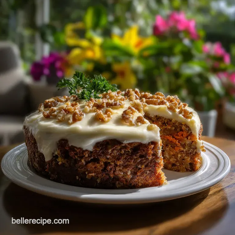 Gluten Free Carrot Cake Recipe: Moist Crumb
